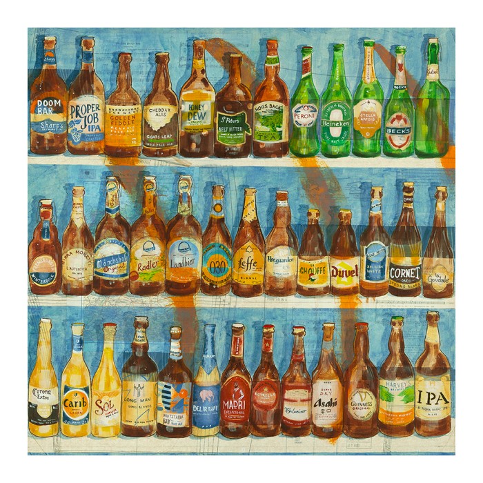 Beers 40 x 40cm - Click here to view and order this product