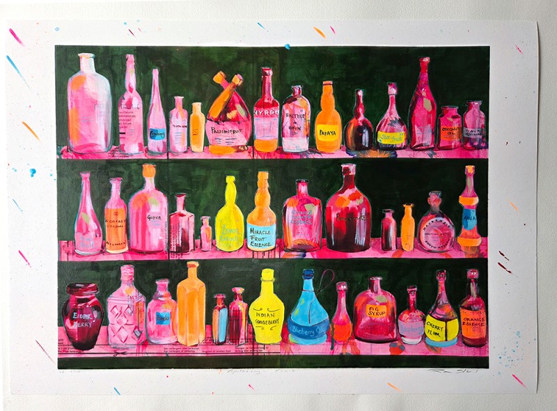 Apothecary - Fruit - Handfinished - Click here to view and order this product